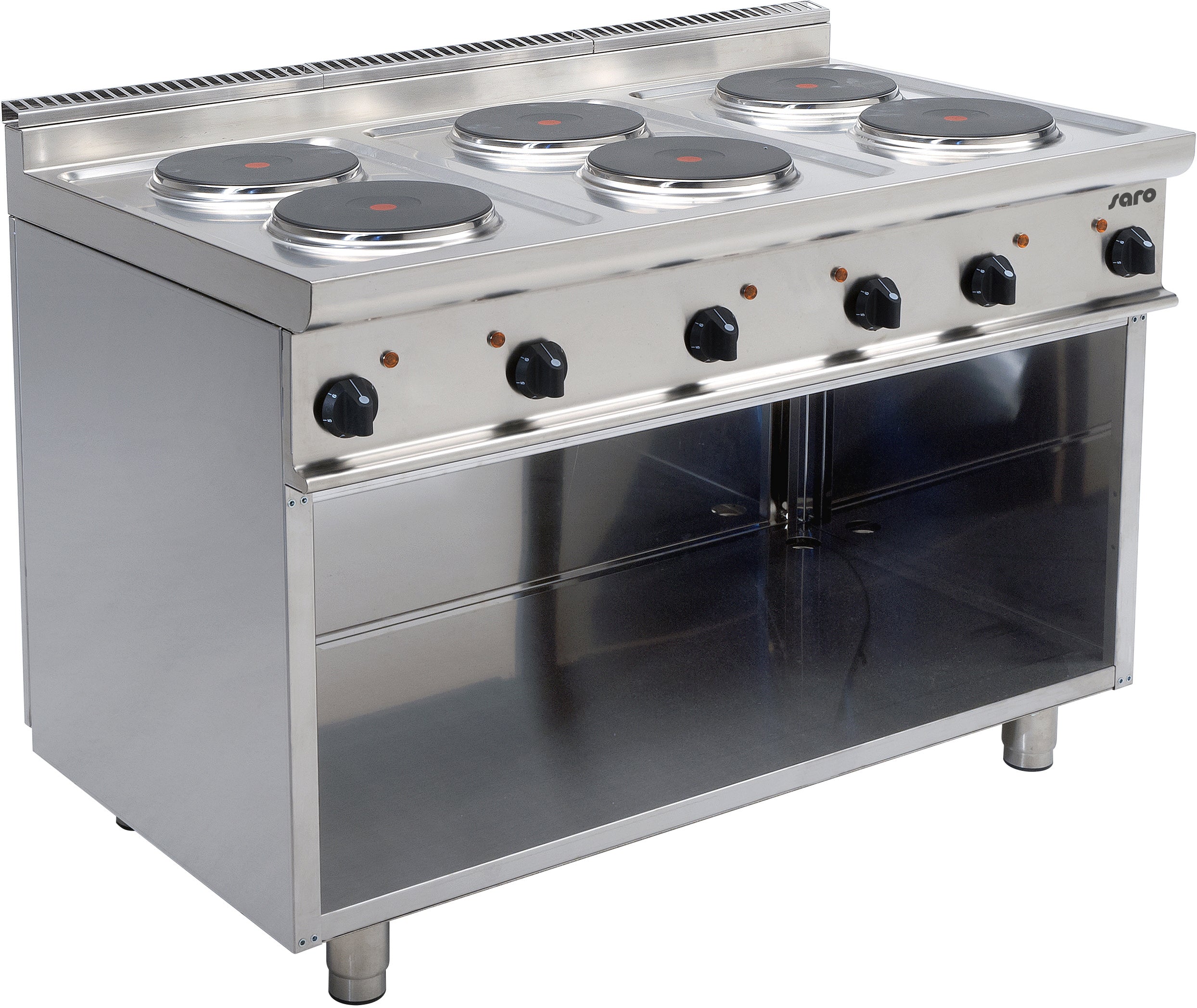 SARO Elektroherd mit offenem Unterbau Modell E7/CUET6BA