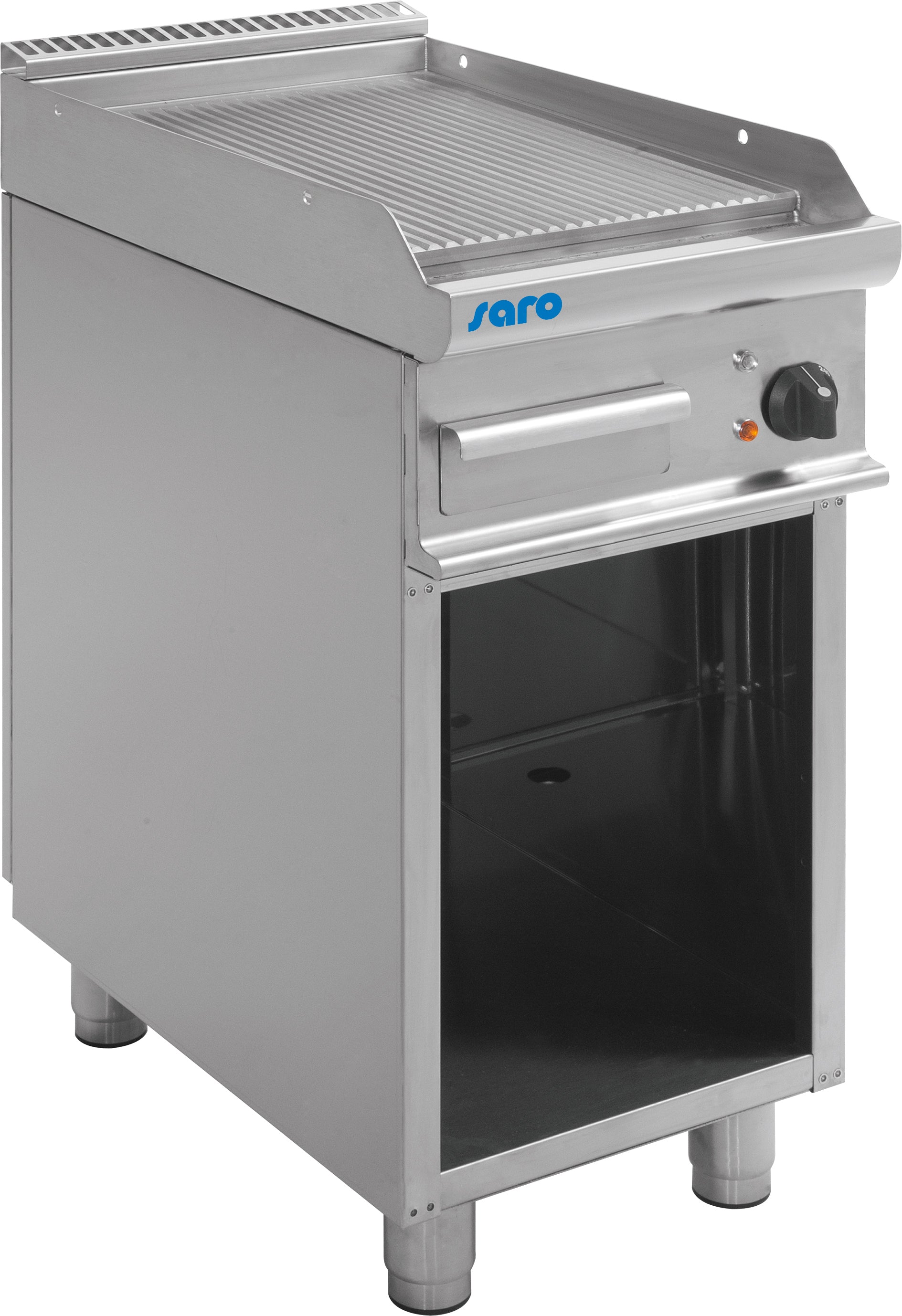 SARO Elektro-Griddleplatte mit offenem Unterbau Modell E7/KTE1BAR