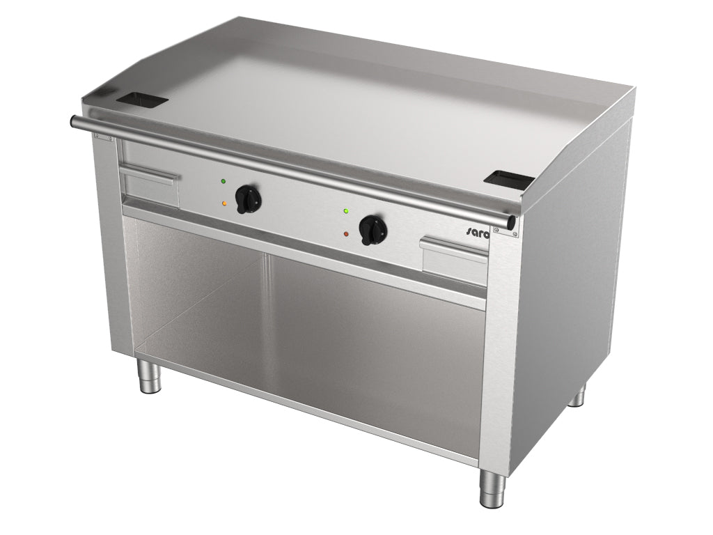 SARO Elektro-Teppanyakigrill mit offenem Unterbau Modell TED2/120 E