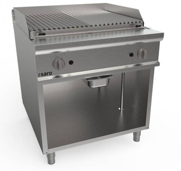 Lavasteingrill, 800 mm, Standmodell LQ / BS2BA