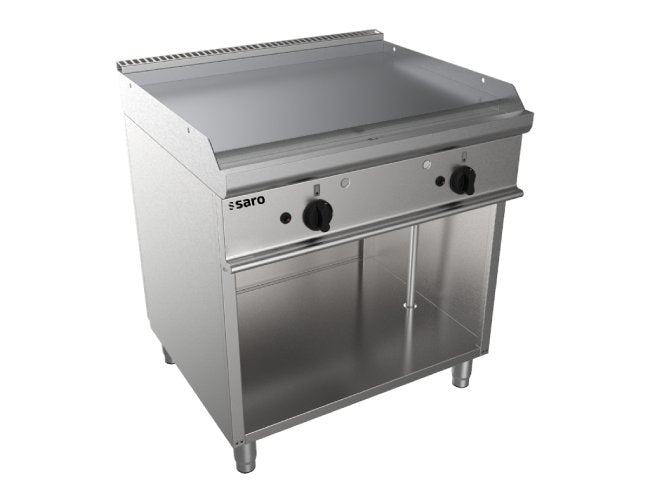 SARO Gas-Griddleplatte mit offenem Unterbau Modell E7/KTG2BAL