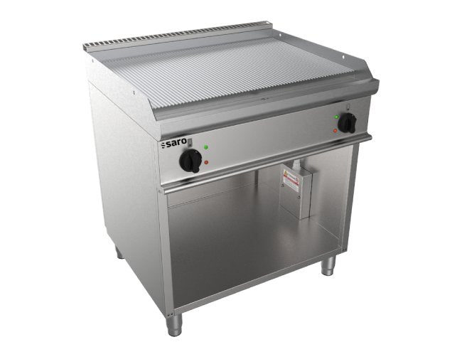 SARO Elektro-Griddleplatte mit offenem Unterbau Modell E7/KTE2BAR