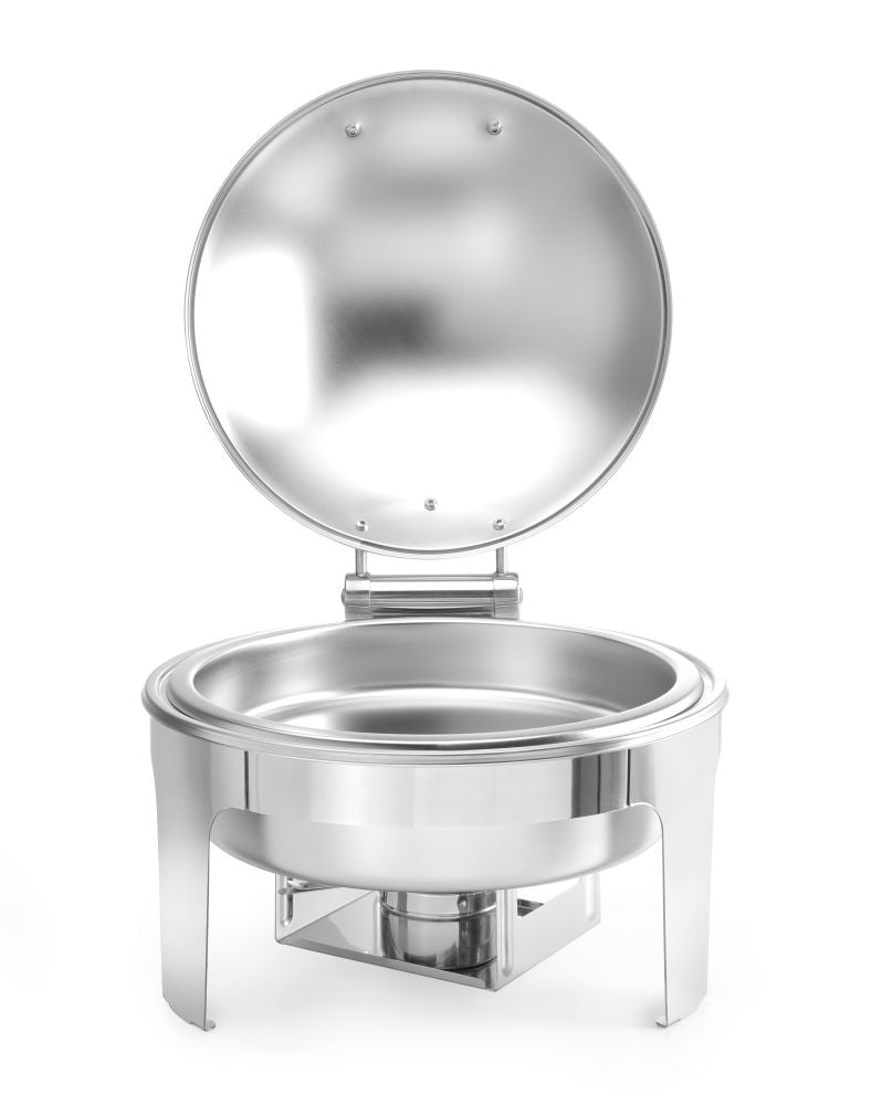 Chafing Dish rund, satiniert