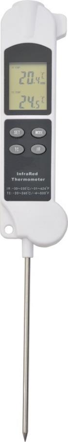 SARO Duo Thermometer Infrarot & Fühler 
 Modell 5513