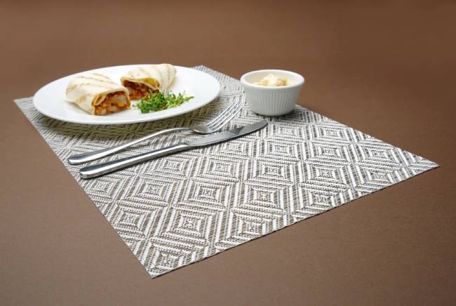 Platzset, geometrisches Muster
