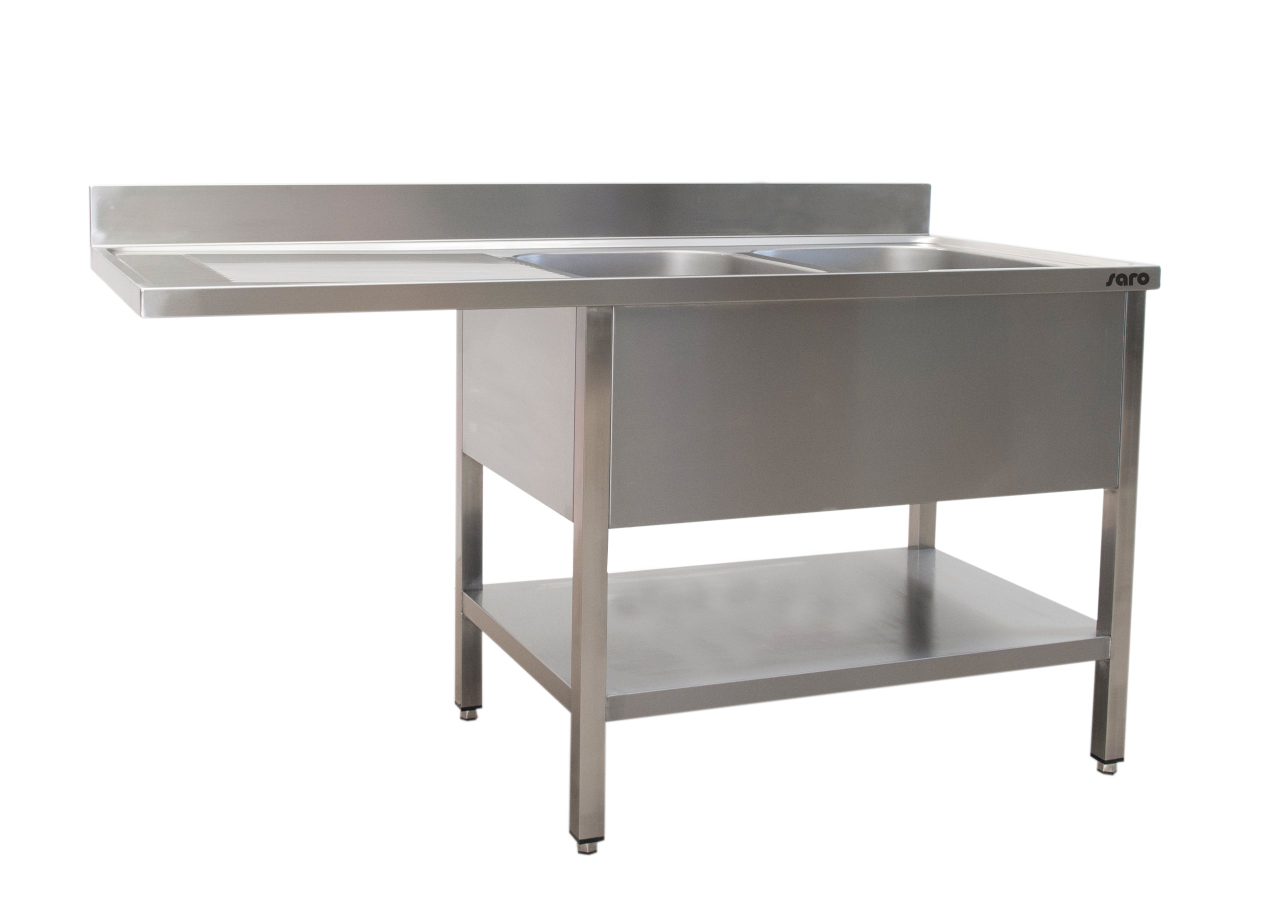 SARO Ablauftisch für Spülmaschine rechts, 1200mm
