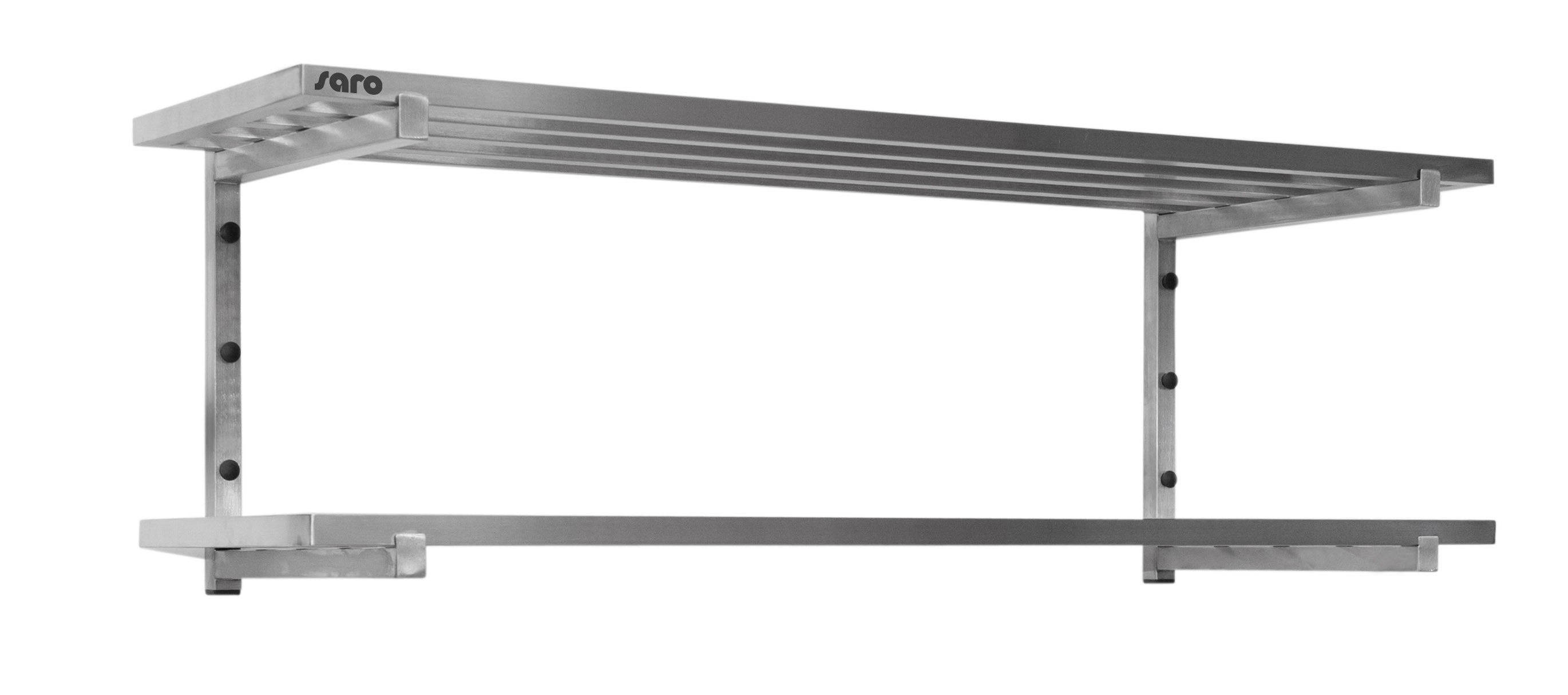 SARO Wandbord mit Streben, 2 Borde 1200mm