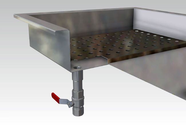 GEMAHLENES EIS BEHÄLTER EINBAU 1/1 GN