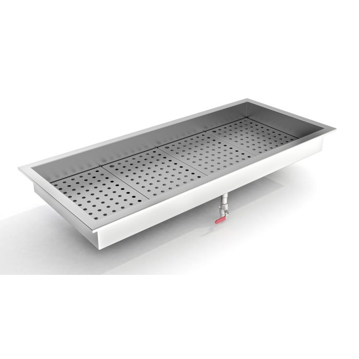 GEMAHLENES EIS BEHÄLTER EINBAU 4/1 GN