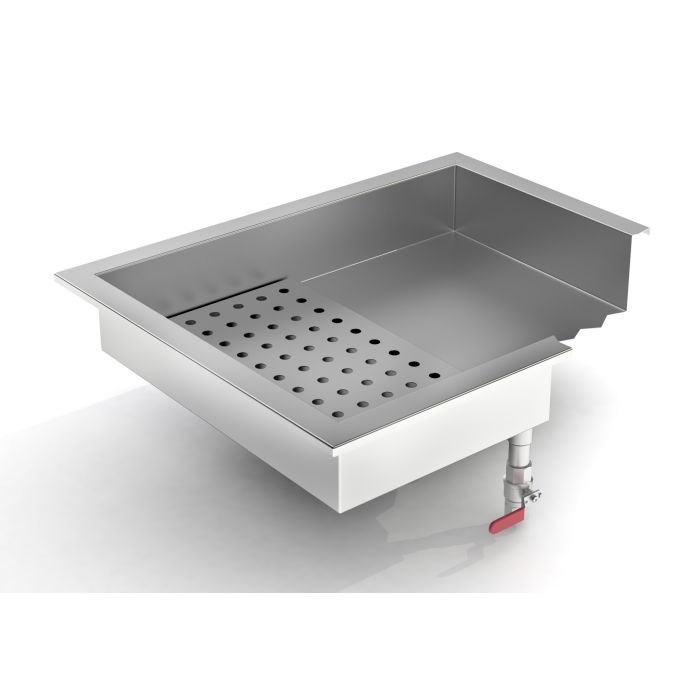 GEMAHLENES EIS BEHÄLTER EINBAU 4/1 GN