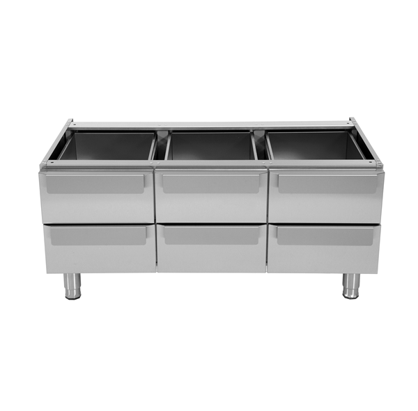 Unterbau 1200mm â€“ Mit 6 Schubladen - 7030UB-C