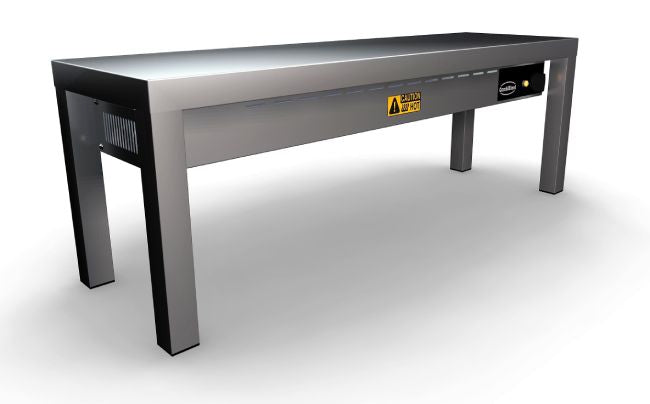 AUFSATZBORD KERAMISCH BEHEIZT 1 STUFIG 1000  3 HEATERS OF 250W