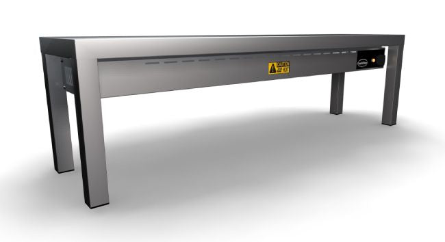 AUFSATZBORD KERAMISCH BEHEIZT 1 STUFIG 1200  3 HEATERS OF 250W