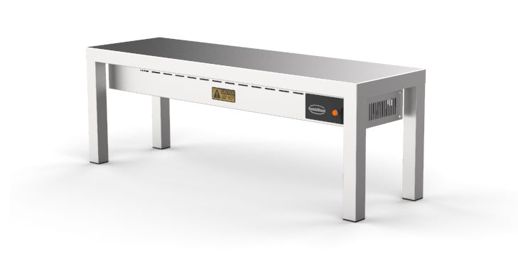 AUFSATZBORD KERAMISCH BEHEIZT 1 STUFIG 1400  4 HEATERS OF 250W