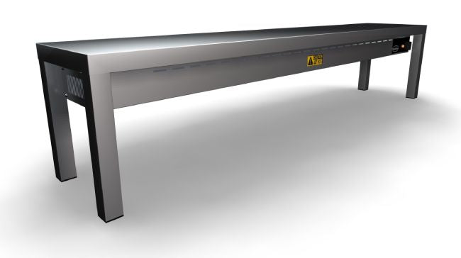 AUFSATZBORD KERAMISCH BEHEIZT 1 STUFIG 1600  4 HEATERS OF 250W