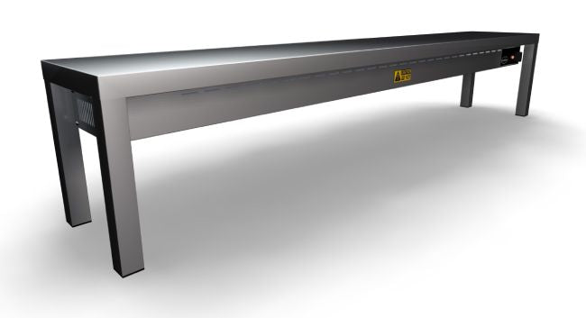AUFSATZBORD KERAMISCH BEHEIZT 1 STUFIG 1800  5 HEATERS OF 250W