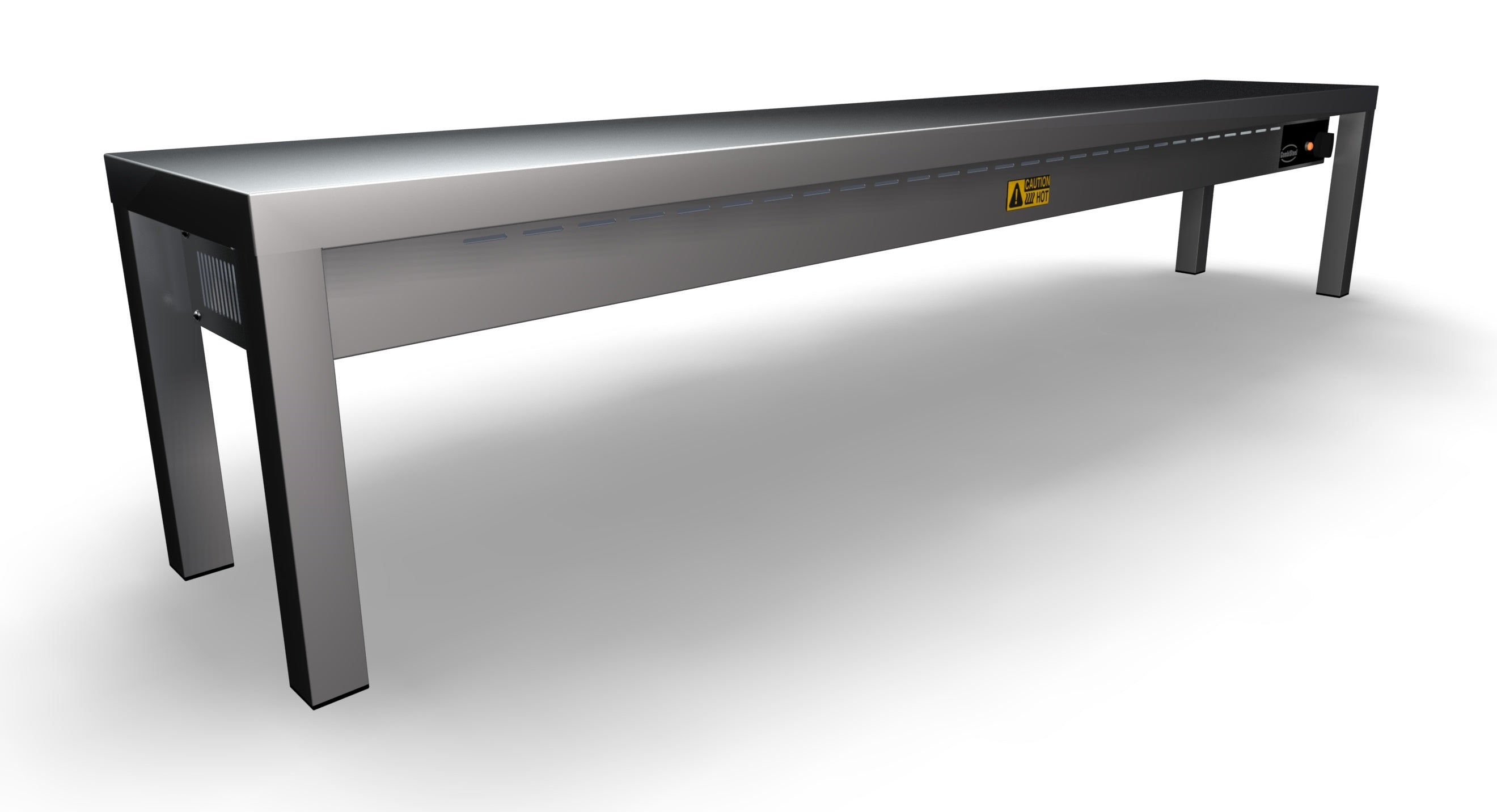 AUFSATZBORD KERAMISCH BEHEIZT 1 STUFIG 1800  5 HEATERS OF 250W