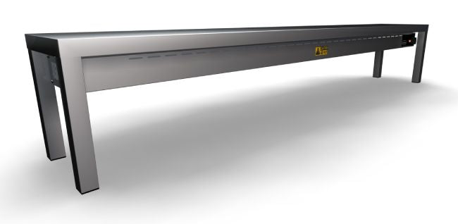 AUFSATZBORD KERAMISCH BEHEIZT 1 STUFIG 2000  6 HEATERS OF 250W