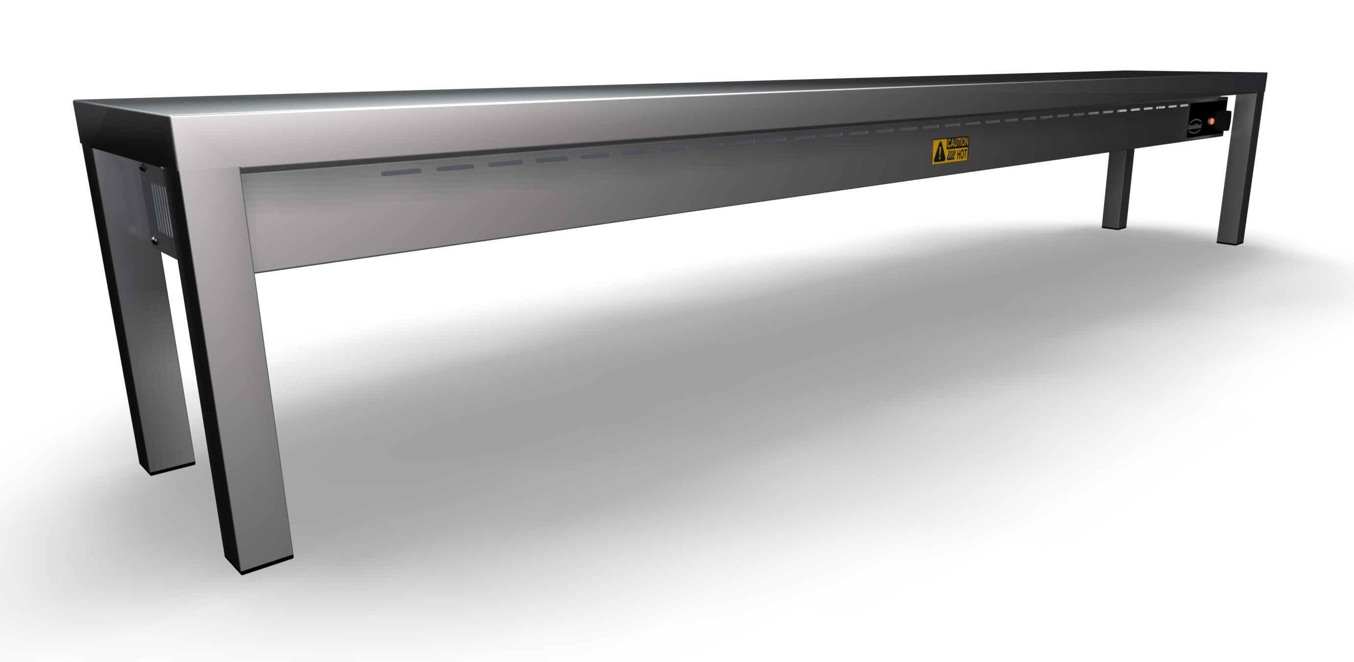 AUFSATZBORD KERAMISCH BEHEIZT 1 STUFIG 2000  6 HEATERS OF 250W