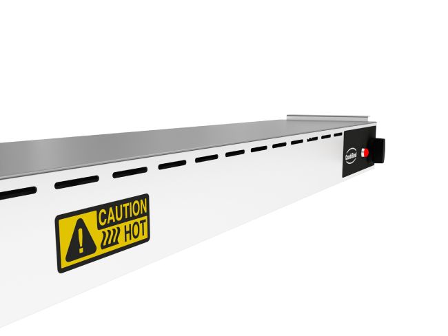WÄRMHALTESTRAHLER 1800 - 5 ELEMENTEN VON 250W
