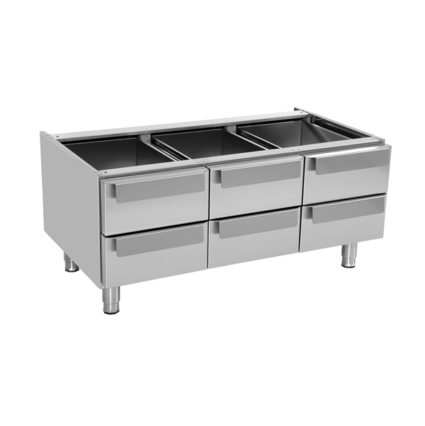 Unterbau 1200mm â€“ Mit 6 Schubladen - 7030UB-C