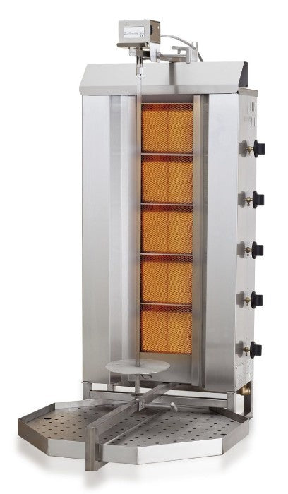 GYROS GASGRILL MOTOR POSITION OBEN 5 HEIZZONEN