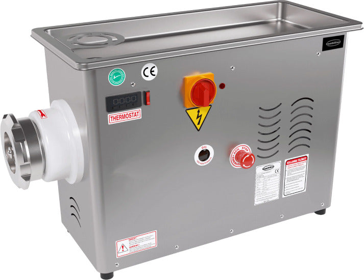 FLEISCHWOLF 32 - 750KG/H 230V - MIT FESTEM GEKÜHLTES KOPF