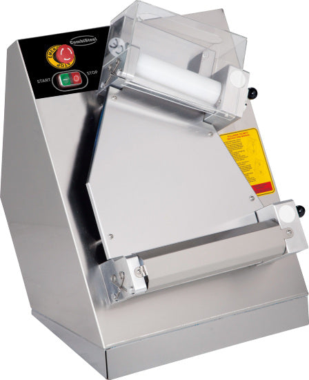 Teigausroller 30 cm gerade - komplett aus Edelstahl
