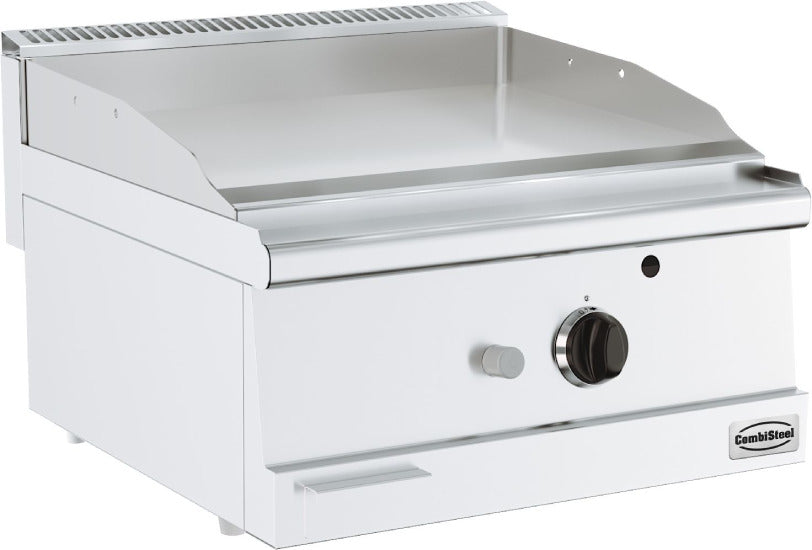 Serie Base 600 Gas - Grillplatte Chrom