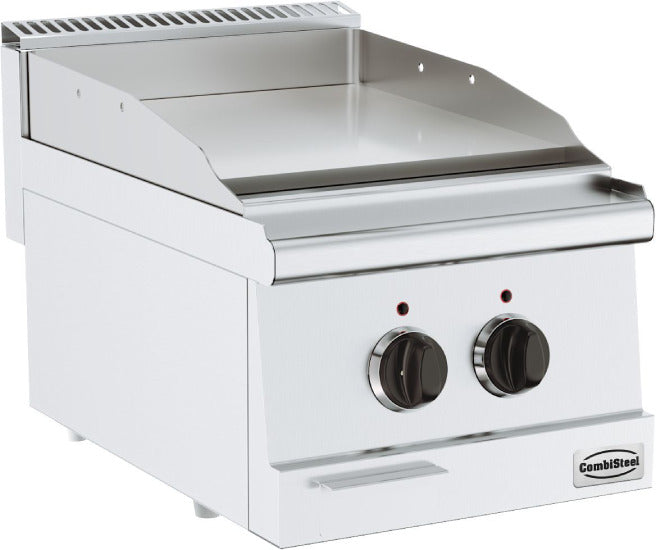 Serie Base 600 Elektrische Grillplatte Chrom