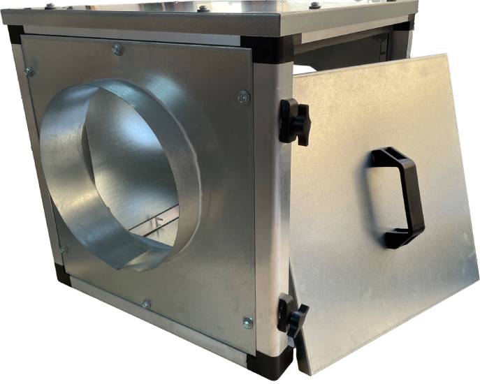 Ventilator in Dose doppelwandig 12/12/1100
