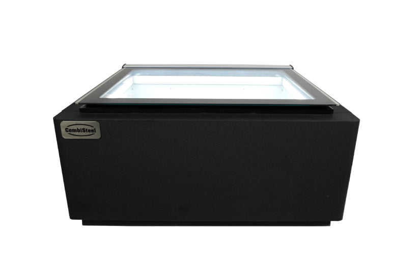 Eisvitrine  Tischmodell Speiseeisvitrine schwarz V2
