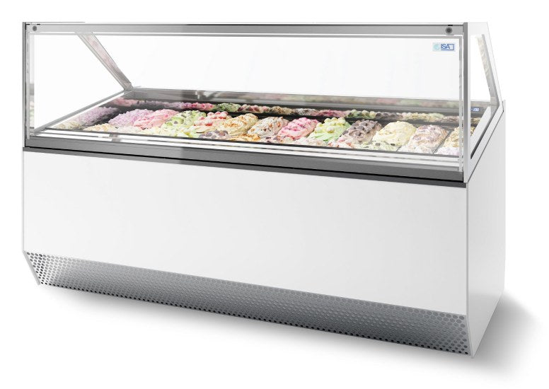 Eisvitrine / Speiseeisvitrine / Eistheke Millenium 18 Pro Line