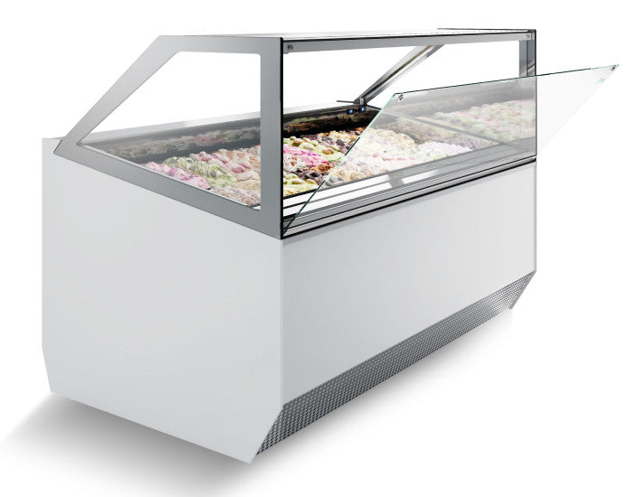 Eisvitrine / Speiseeisvitrine / Eistheke Millenium 18 Pro Line