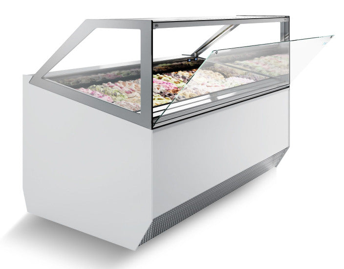 Eisvitrine / Speiseeisvitrine / Eistheke Millenium 20 Pro Line