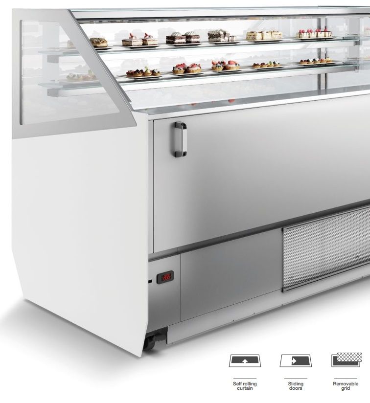 Eisvitrine / Speiseeisvitrine / Eistheke Millenium 20 Pro Line