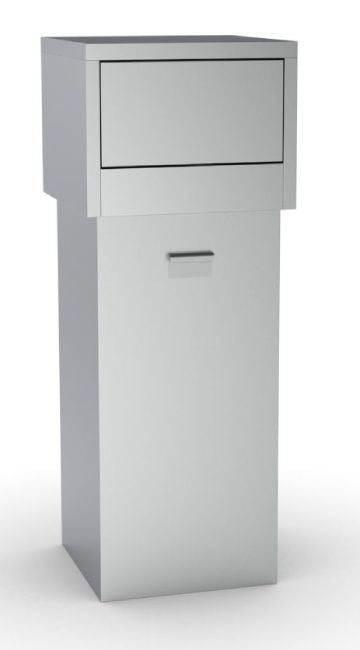 EDELSTAHL MÜLLEIMER 80L