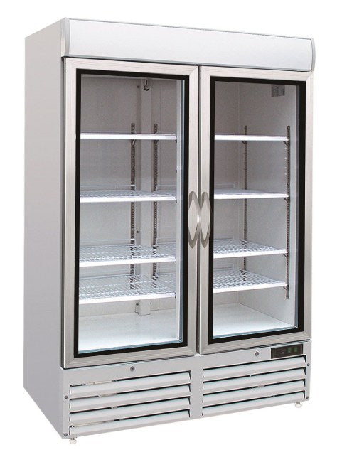 Tiefkühlschrank mit Glastüren 920 Liter