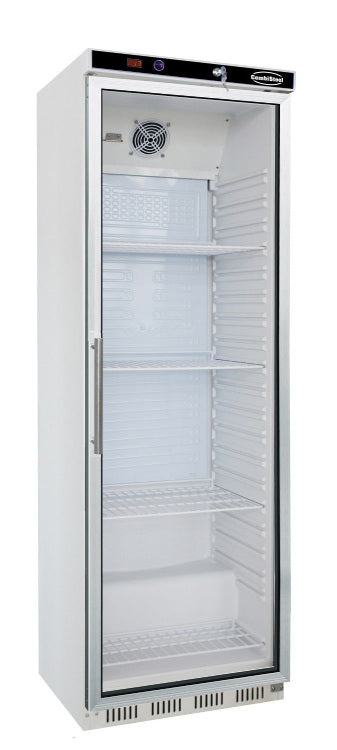 Getränkekühlschrank / Kühlschrank mit Glastür 350 Liter