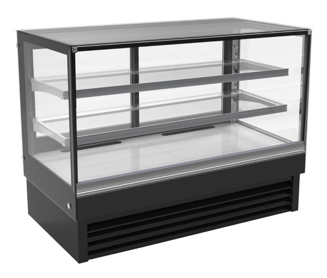 Kuchentheke gerade 324 Liter, schwarz