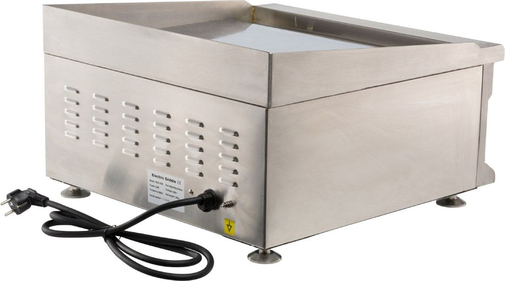 Elektro Grillplatte Chrom