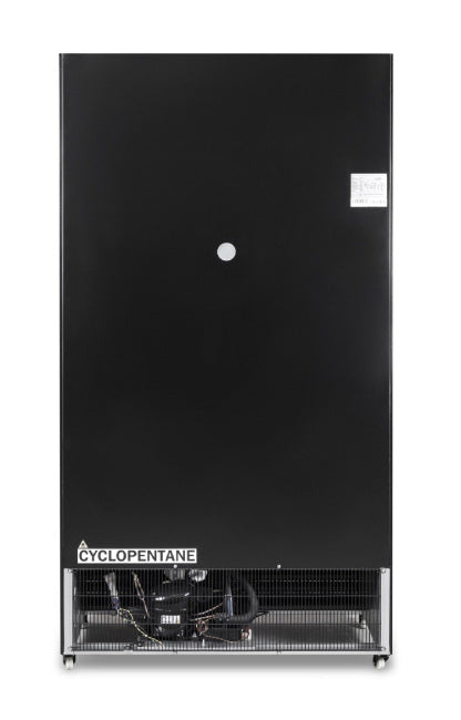 Kühlschrank/ Getränkekühlschrank mit Schiebeglastüren, schwarz, 780 Liter