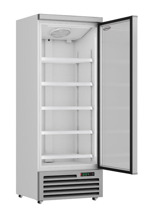 Kühlschrank mit Glastür JDE-600L weiß