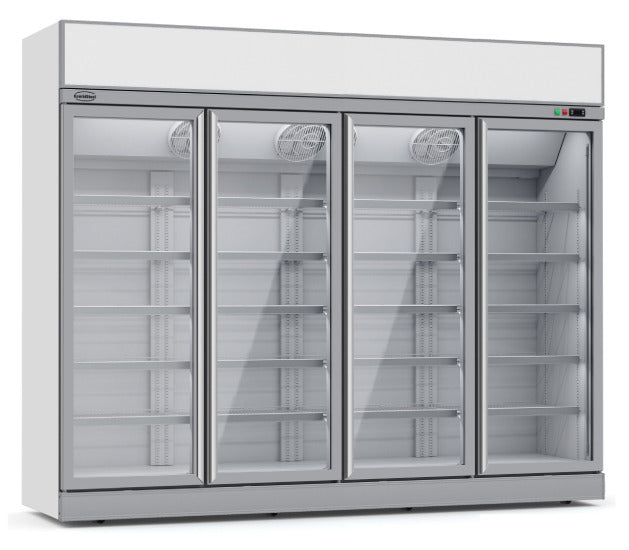Tiefkühlschrank mit 4 Glastüren INS-2060F