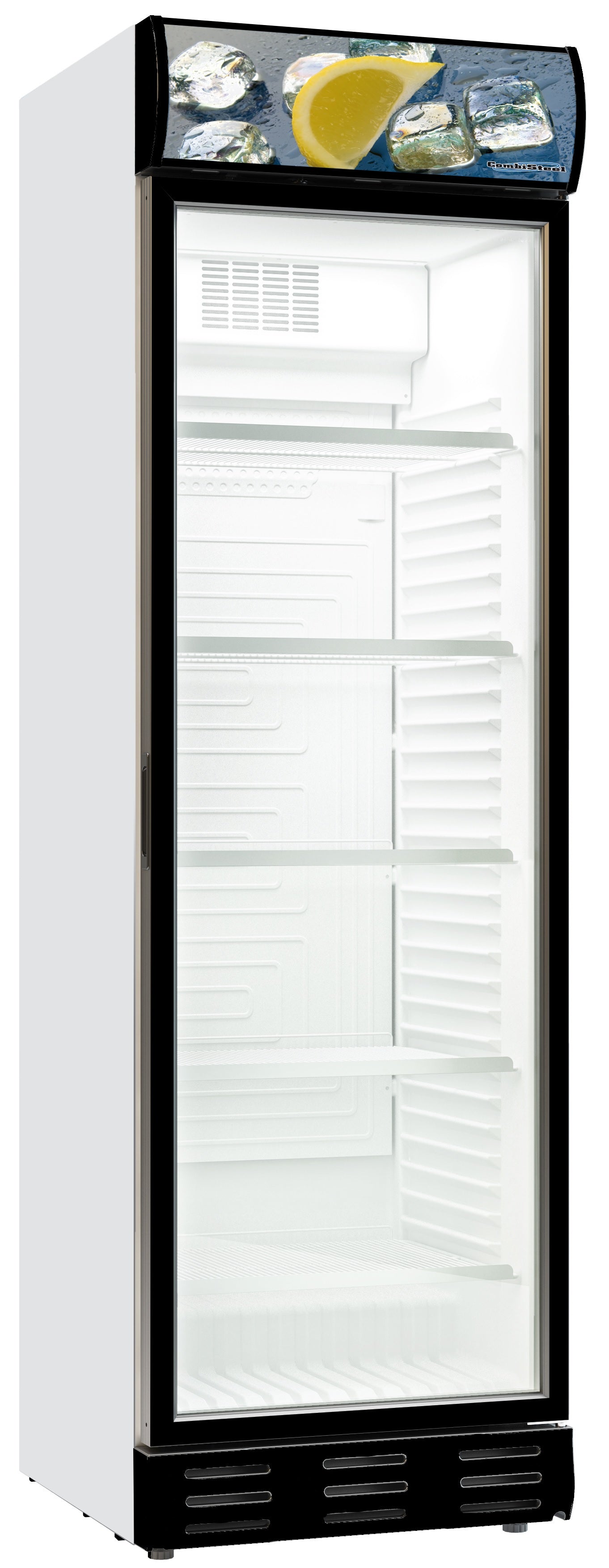 Getränkekühlschrank / Kühlschrank mit Glastür 382 Liter