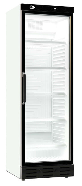 Getränkekühlschrank / Kühlschrank mit Glastür 382 Liter