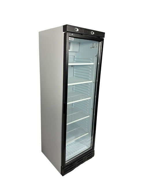 Getränkekühlschrank / Kühlschrank mit Glastür 382 Liter