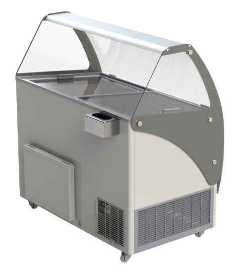 Eisvitrine  Speiseeisvitrine  Eistheke Curacao 10 x 5 Liter Eco Line