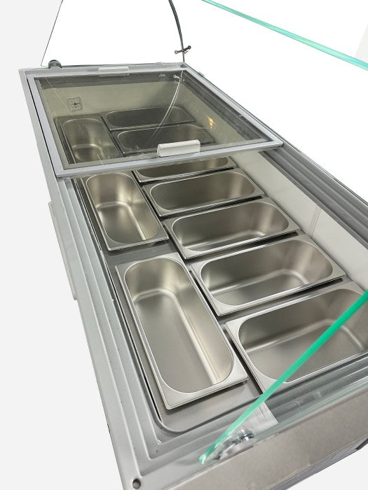 Eisvitrine  Speiseeisvitrine Eistheke Tenerife 10x5 Liter Eco Line