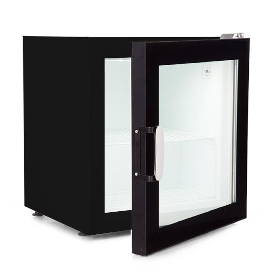 Tischmodell Tiefkühlschrank mit Glastür für Eis